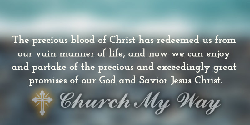 Savior of God's Blood