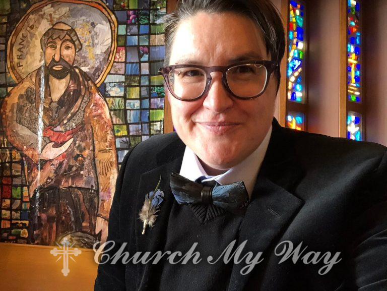 An undated selfie of the Rev. Megan Rohrer, who was elected bishop of the Evangelical Lutheran Church in America