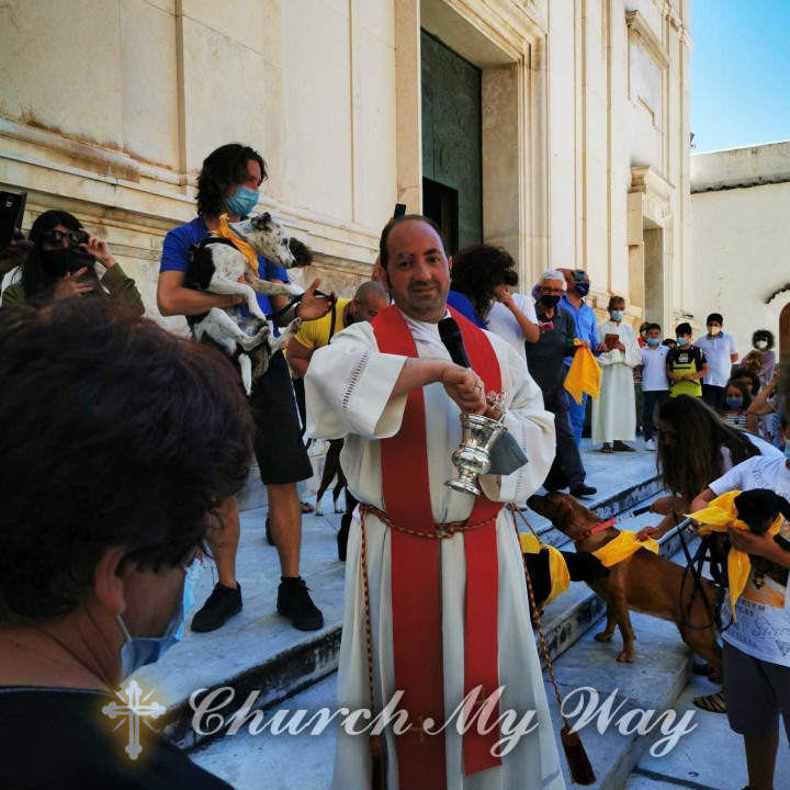 Positano celebrations and the procession