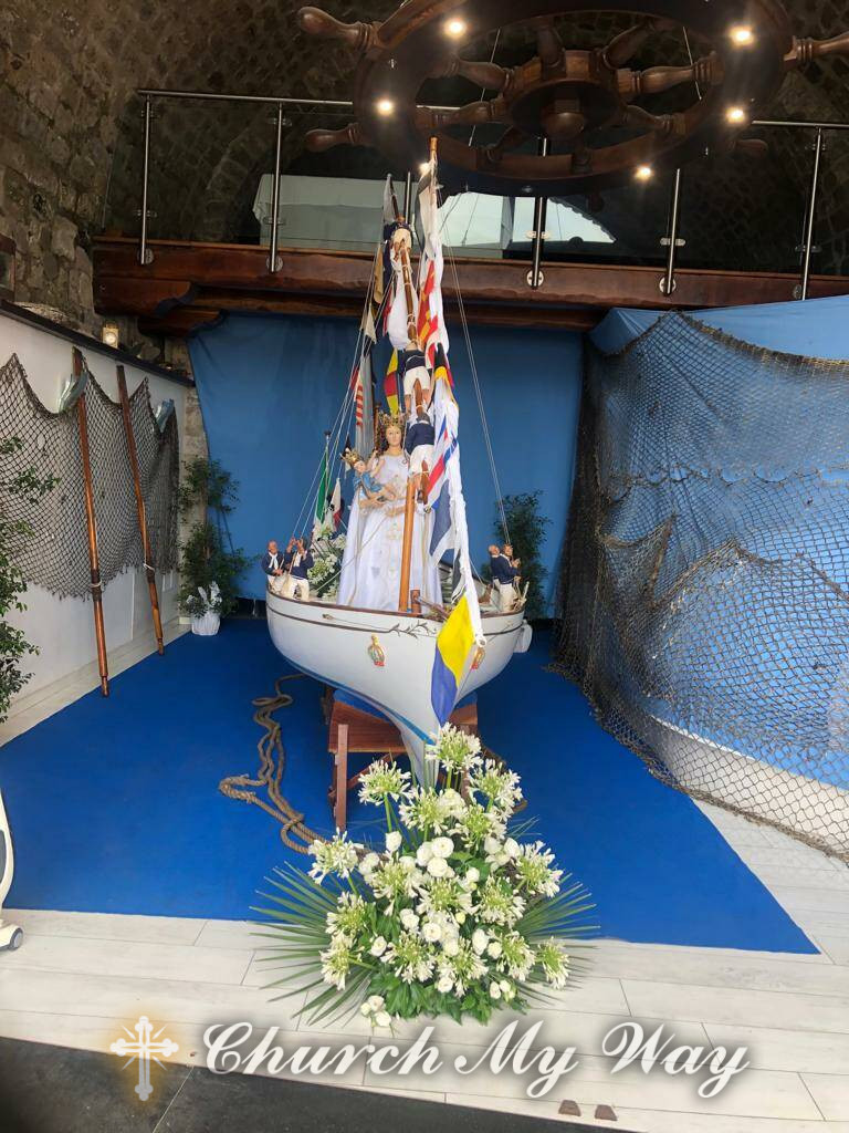 Piano di Sorrento, on 2 July in Marina di Cassano Holy Mass for the Apostolate of the Sea