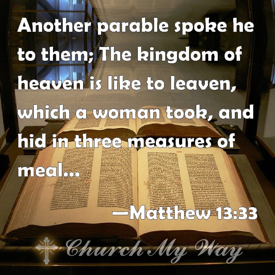 Matthew 13 33